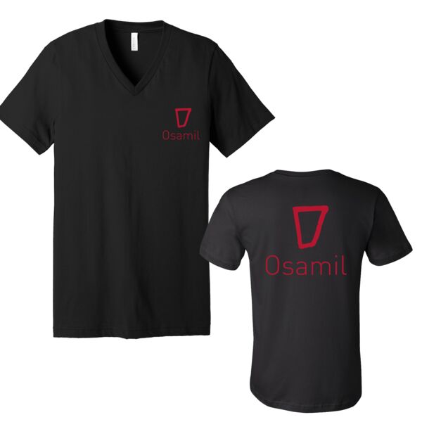 OSMAIL UNISEX V-NECK SHORT SLEEVE TEE Thumbnail