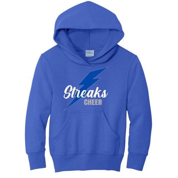 Streaks Cheerleading Hooded Sweatshirt (Youth/Adults) Thumbnail