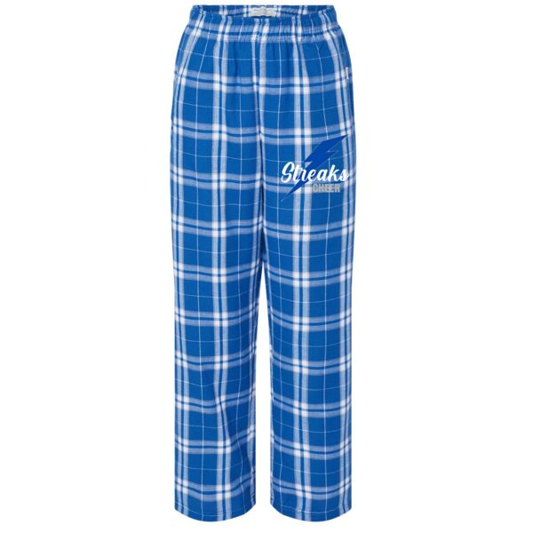 Streaks Cheerleading Plaid PJ Pants (Youth/Adults) - Embroidery Thumbnail