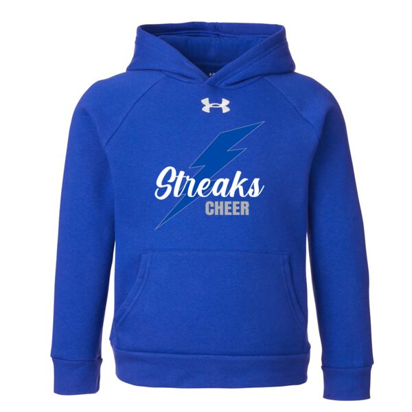 Under Armour Streaks Cheerleading Youth/Adults Rival Fleece Hooded Sweatshirt  Thumbnail